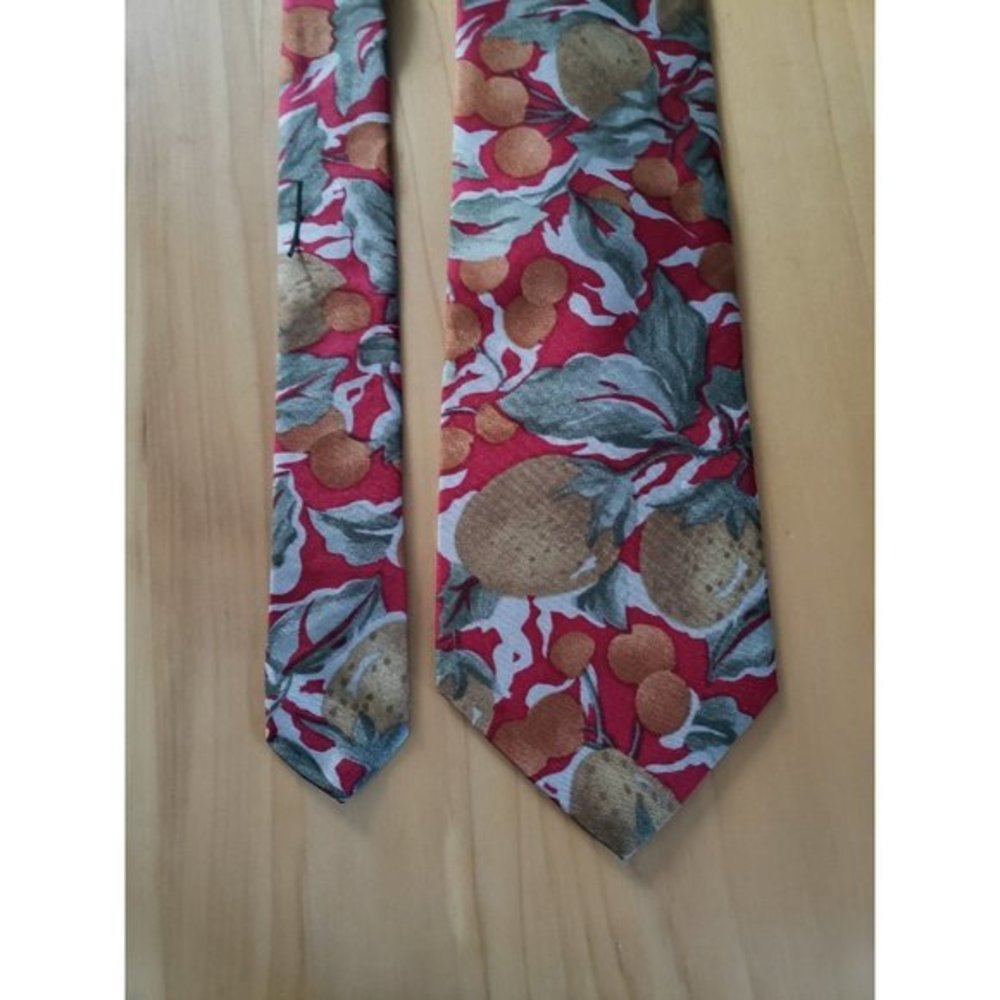 Vintage 80s Fruit Themed Tie